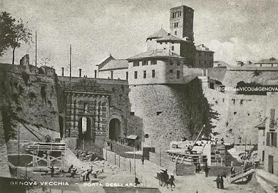 Porta di Santo Stefano (detta anche Porta dell'Arco o degli Archi) Genova
